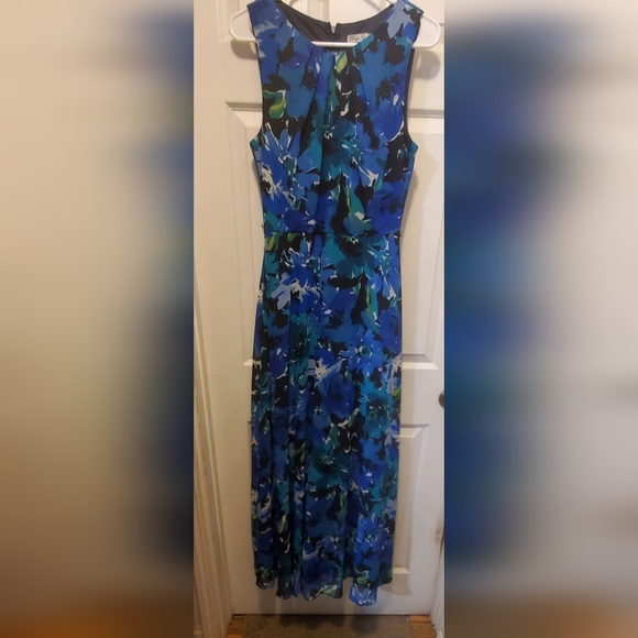 Eliza J Dresses & Skirts - ELIZA J Floral Blue, Black, green Dress Size 4